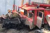 На Харківщині підірвалася пожежна автоцистерна