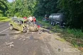На Львівщині легковик зіткнувся з трактором: водій загинув на місці