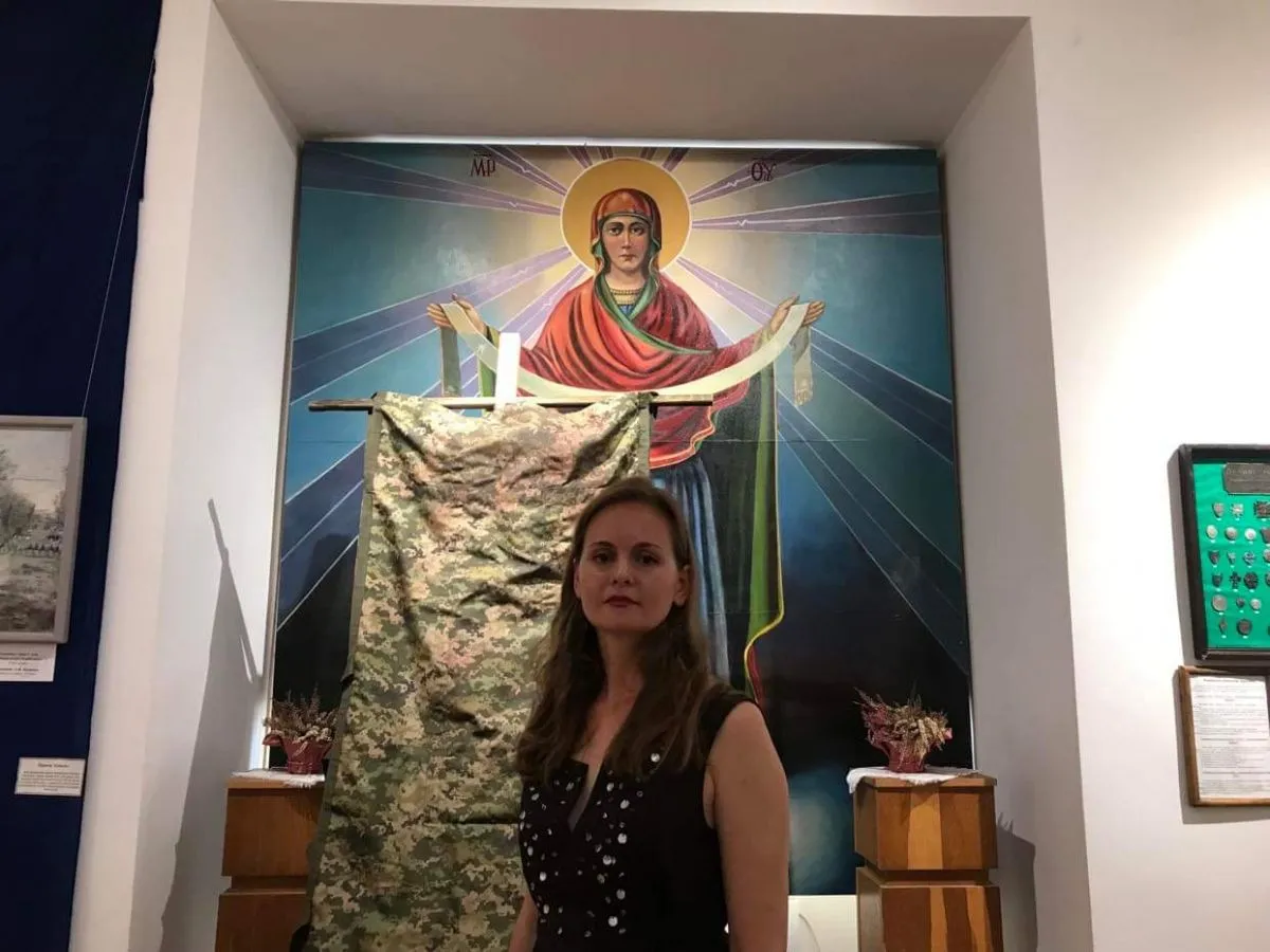 Пані Наталя виконала прохання бойового медика