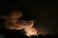 Нічна заграва в Армянську: у Криму палає будівля прикордонної служби фсб та зафіксовано удари в районі Таврійської ТЕС