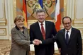 Порошенко, Меркель та Олланд хочуть відвести на Донбасі зброю калібром менше 100 мм