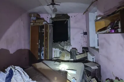 Наслідки ворожого удару. Фото: Сергій Лисак