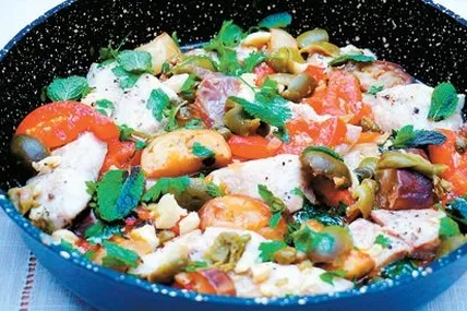 Лящ з морквою і лимоном