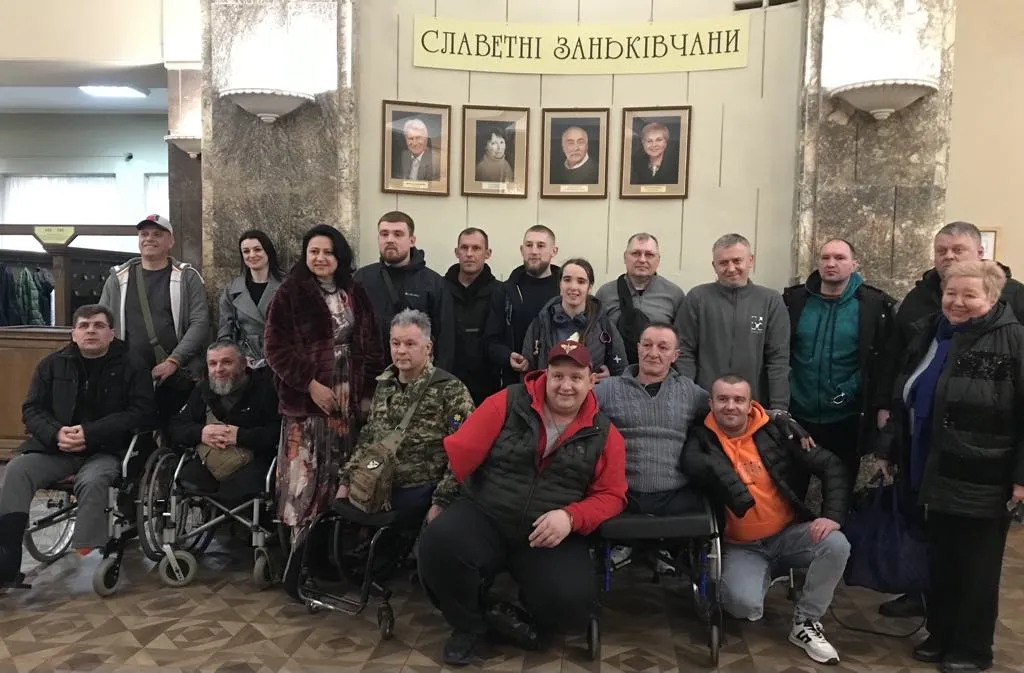 Герої російсько-української війни, які проходять реабілітацію у реабілітаційному Центрі "Галичина", що у Львові. Фото автора
