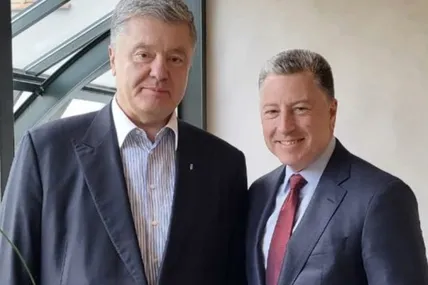 Петро Порошенко та Курт Волкер