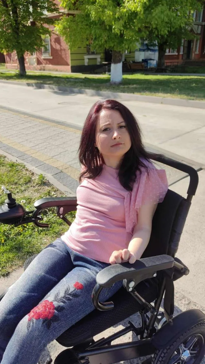 Ольга Безкрила не може потрапити до свого сімейного лікаря, бо у лікарні не працює ліфт.