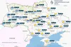 Прогноз погоди в Україні на 16 липня 2025 року
