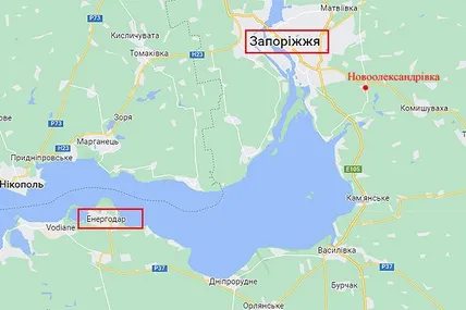 Скірн з GOOGLE.MAPS