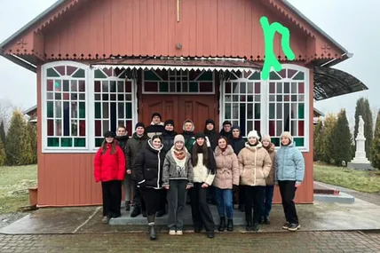 Молоді колядники з Літині та Городківки.