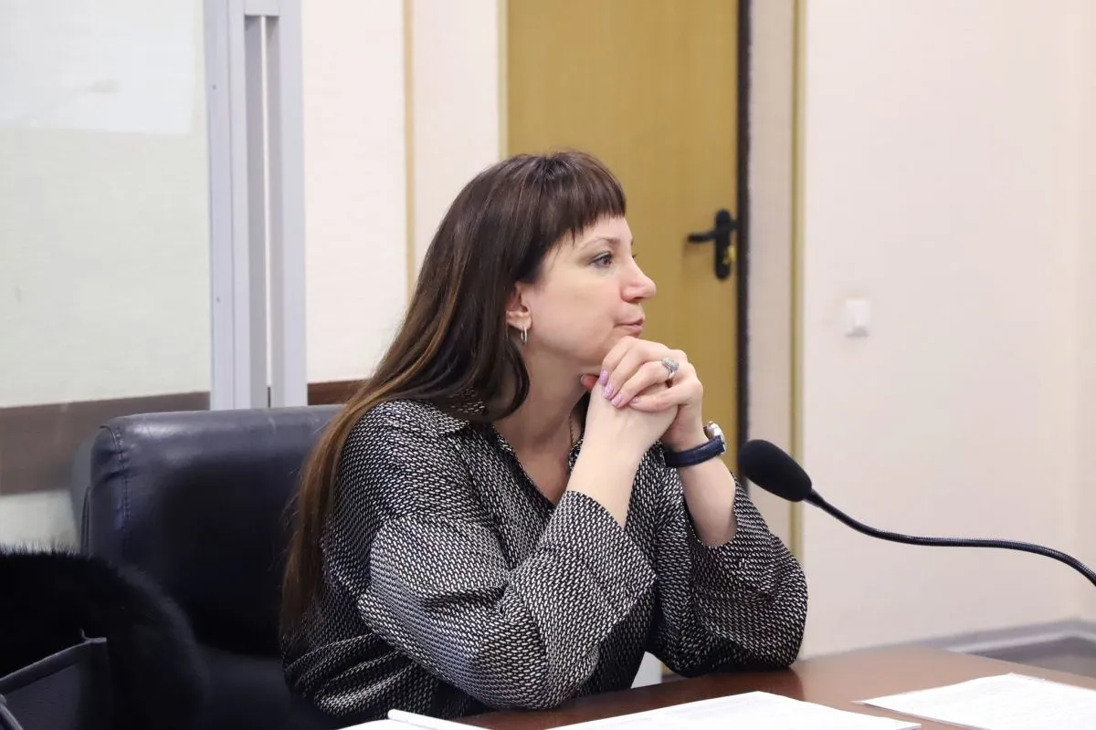 Адвокат Наталія Вознюк надає юридичні послуги всім «беркутівцям»… Фото Олександра Тимошенка.