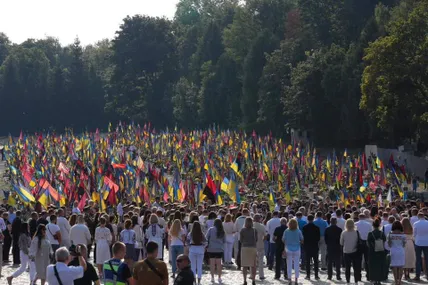 Вшанування пам’яті Героїв на Львівщині. Фото: Львівська ОВА