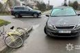 ДТП у Пустомитах: водійка автомобіля збила велосипедиста