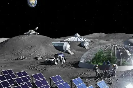 Південна Корея планує збудувати базу на Місяці до 2045 року. Фото: Yonhap