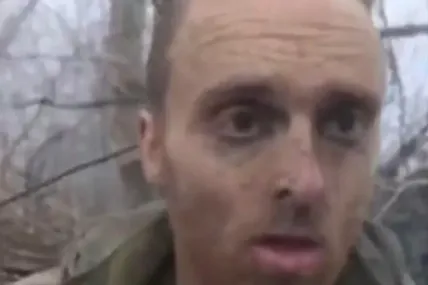 Австралієць Оскар Дженкінс, який воював на боці України Скриншот із відео