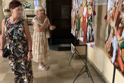 Під час виставки в Битомі.