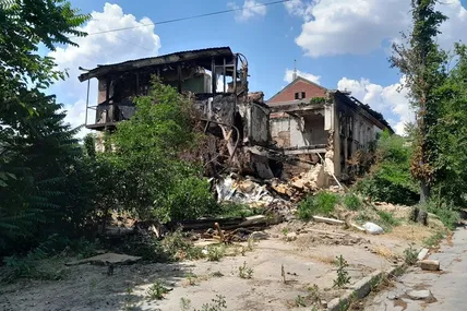 Наслідки обстрілу. Фото ілюстративне