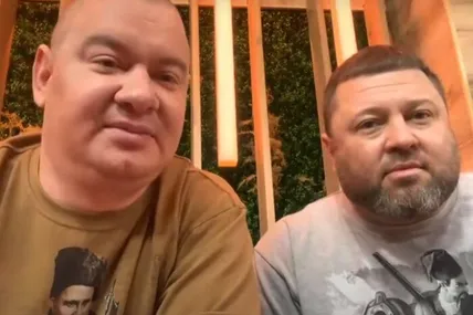 На фото Євген Кошовий та Олександр Пікалов