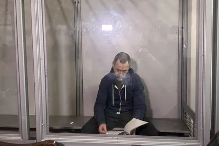 Михайло Сцельніков відмовився спілкуватися з журналістами. Фото авторки