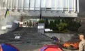 Пожежа на "Інтері": опубліковано відео з камер спостереження