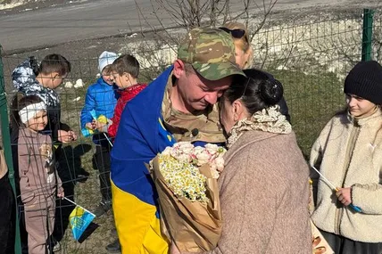 Назар Далецький з мамою. Суспільне Львів/Ольга Іващук