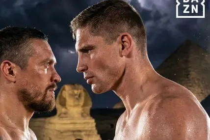 Усик — Верховен. Фото: instagram.com/daznboxing