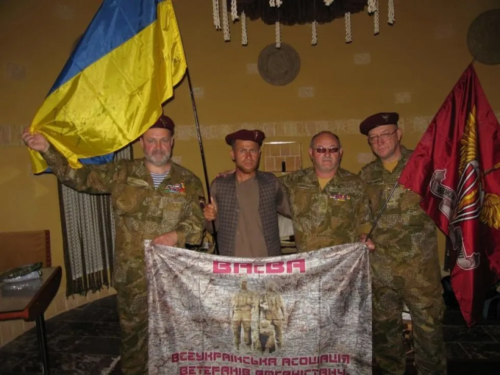 Пошуковці групи "Пернач" з Амріддіном