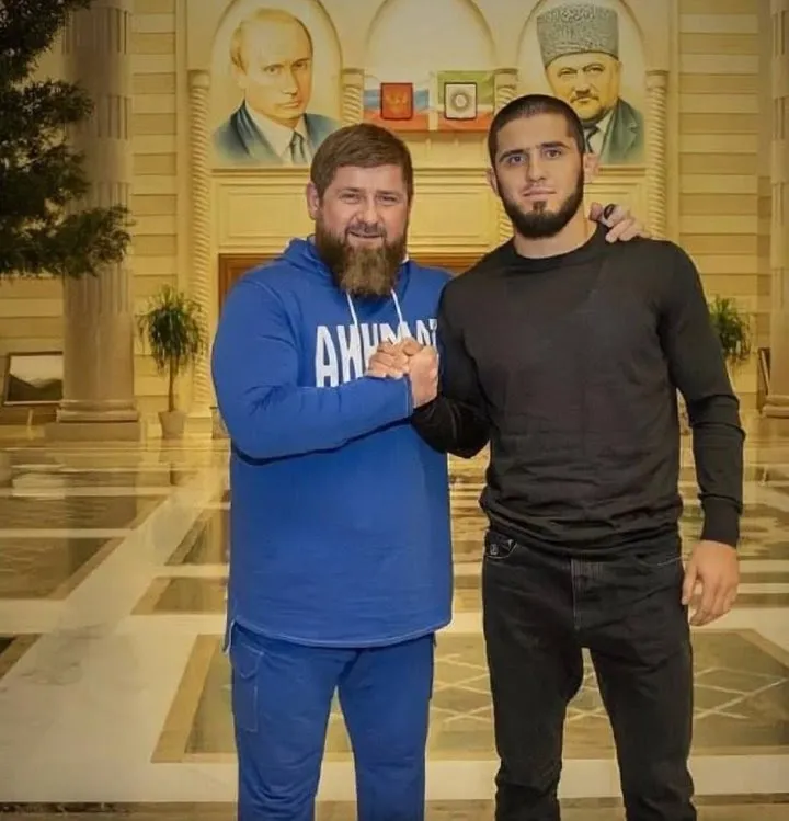 Кадиров і Махачев. Фото Грозний Інфо