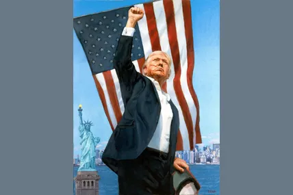 Портрет Дональда Трампа