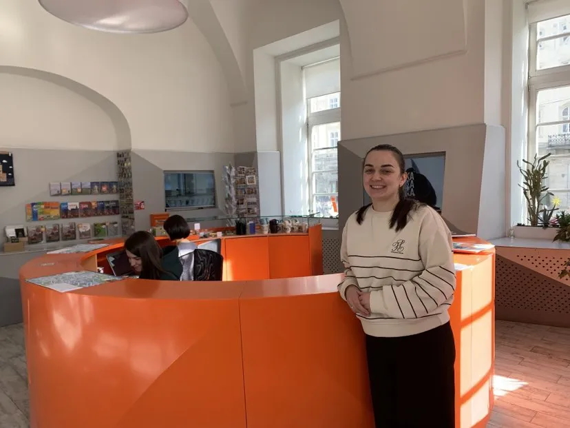 Керівниця Центру туристичної інформації Анна Вільчинська.