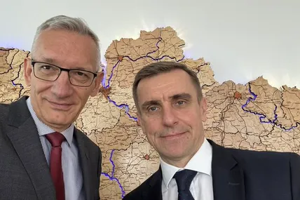 Мартін Єгер та Костянтин Єлісєєв. Фото: Х