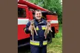Із вогню оленята потрапили у добрі руки