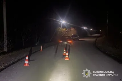 У селі Скнилів внаслідок наїзду автомобіля загинув пішохід 