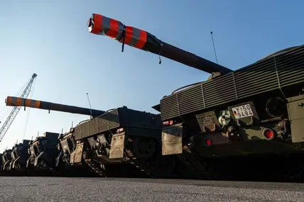Норвезькі танки Leopard. Фото із мережі