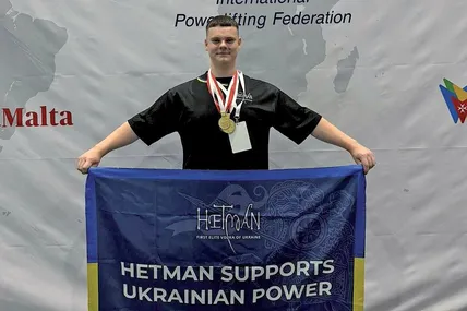 Олег Іваськевич після перемоги на чемпіонаті світу. Фото з домашнього альбому О. Іваськевича