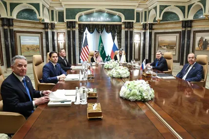 Делегації росії та США у Саудівській Аравії. Фото Reuters