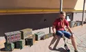 «Ці коробки мають для мене особливу цінність, бо їх привезли звідти, де отримав поранення»