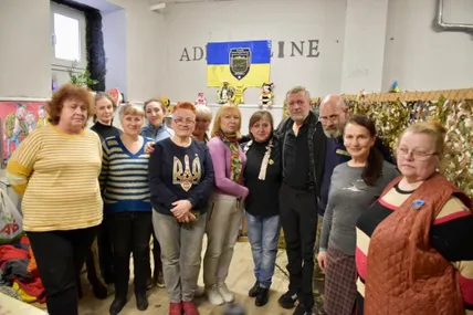Ахтем Чийгоз зустрівся з бійцями тероборони, громадськими активістами та родичами загиблих в перші дні окупації міста. Фото "ЄС"