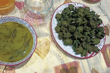 Зелений борщ із коноплями, але без наркотичного “кайфу”. Фото автора й Тетяни ІСКОРОСТЕНСЬКОЇ