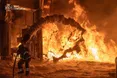 Росіяни вдарили по АЗС у Сумах: спалахнула масштабна пожежа