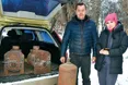 У подарунок воїнам — саморобні «буржуйки»