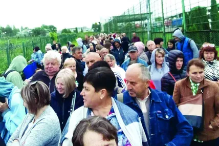 Ситуація на пішому переході у Шегинях за станом на 12 червня. Фото з ФБ Granica/Kordon PL – UA