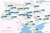Прогноз погоди в Україні на добу 12 січня 2025 року