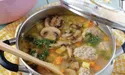 Грибний суп із фрикадельками