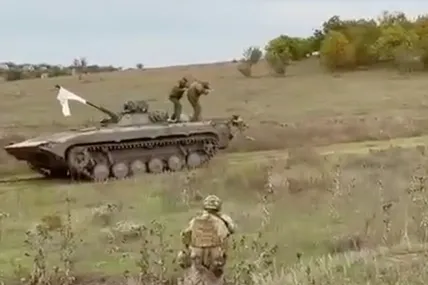 Окупанти здались в полон ЗСУ. Скрін з відео