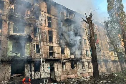 Атака на Кривий ріг. Фото з мережі
