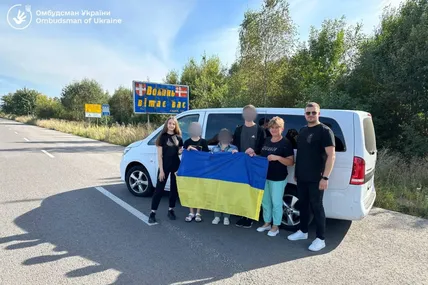 Повернення дітей. Фото: Дмитро Лубінець