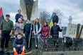 Перед святами учні прибрали на могилах колишніх вчителів