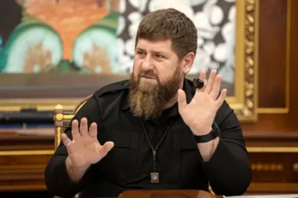 Глава Чечні Рамзан Кадиров. Фото із мережі