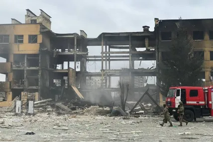 В Охтирці внаслідок обстрілу окупантами військової частини загинуло понад 70 осіб