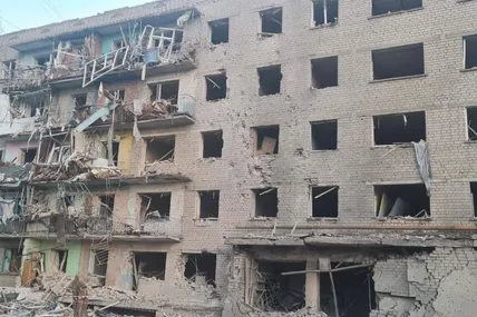 Наслідки атаки на Харківщину. Фото: ОВА
